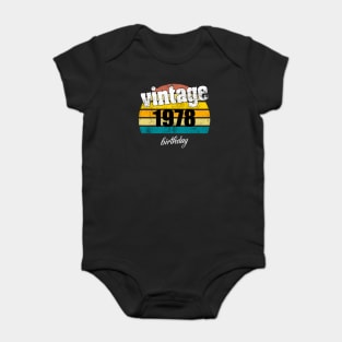 vintage 1978 Baby Bodysuit